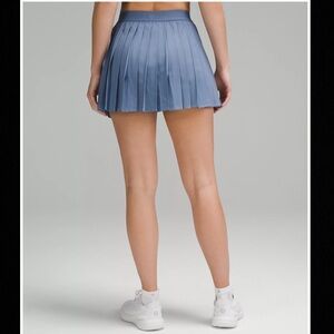 NWT LuluLemon High-Rise Pleated Tennis Skirt - Oasis Blue